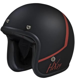 Jethelm Ixs89 2.0 Matt - Schwarz und Rot