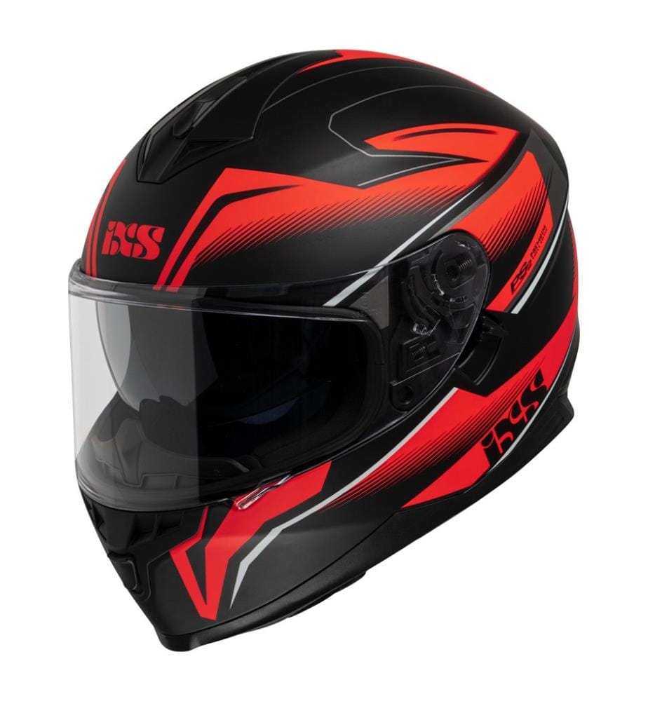 Integralhelm iXS1100 2.3 - Schwarz und Rot