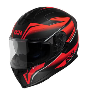 Integralhelm iXS1100 2.3 - Schwarz und Rot
