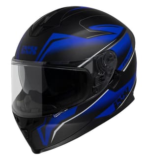 Integralhelm Ixs1100 2.3 - Schwarz Matt-Blau