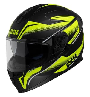 Integralhelm Ixs1100 2.3 - Schwarz Matt-Gelb Fluo