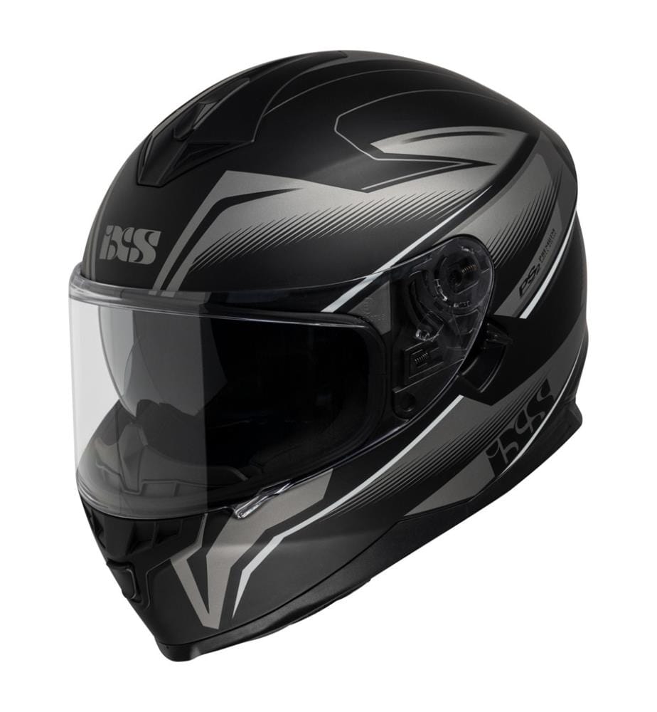 Integralhelm iXS1100 2.3 - Schwarz und Grau