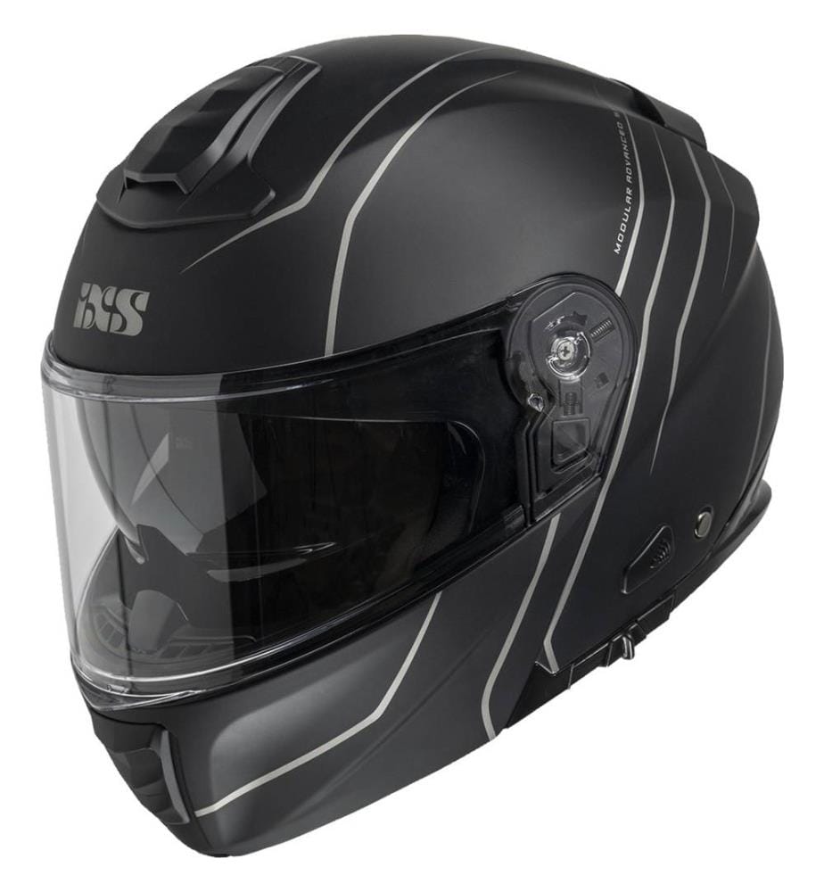 Klapphelm Ixs460 Fg 2.0 - Schwarz Matt-Grau