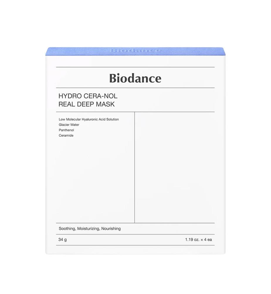 Biodance Hydro Cera-Nol Maschera intensiva 4 pezzi da 136 g