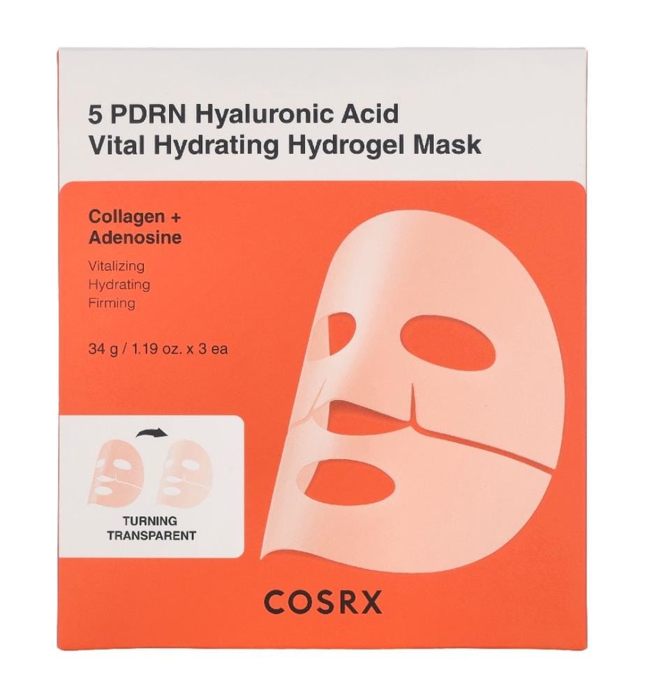 Cosrx 5 PDRN Hyaluronsäure Vital Hydrating Hydrogel-Maske 102 g