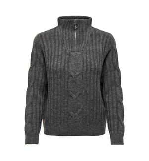 Pullover - Dark Grey Melange