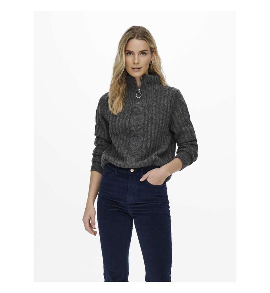 Pullover - Dark Grey Melange