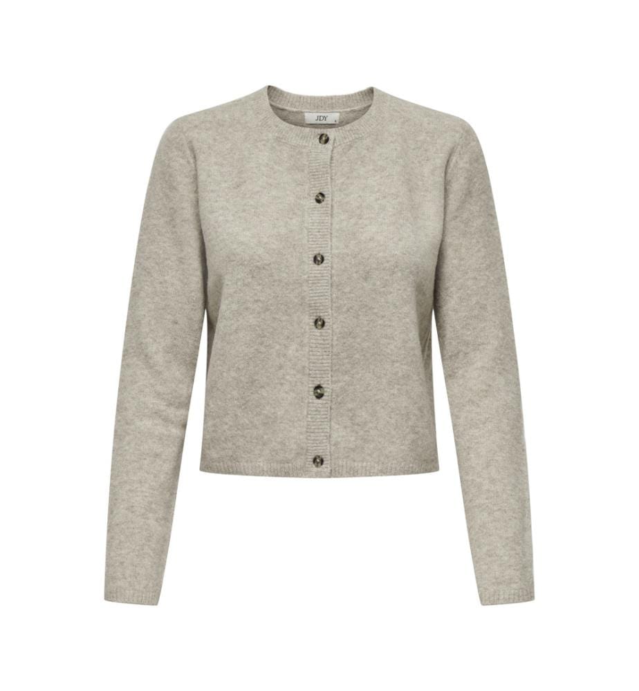 Strickjacke mit langen Ärmeln - Turtledove Melange