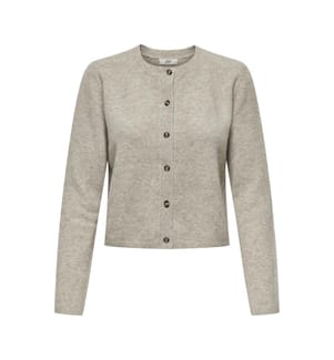 Strickjacke mit langen Ärmeln - Turtledove Melange