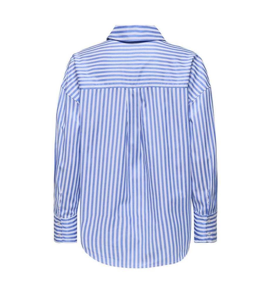 Hemd Regular Fit - Cloud Dancer Kornblumenblau