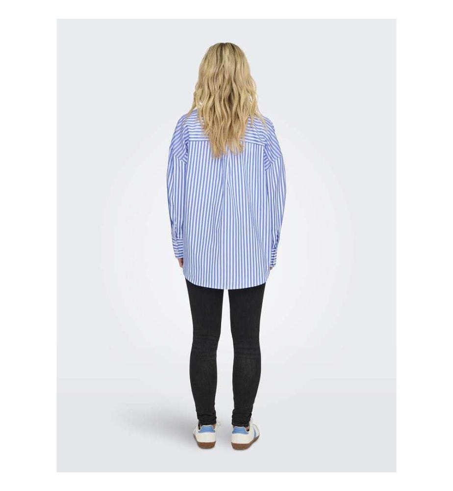 Hemd Regular Fit - Cloud Dancer Kornblumenblau