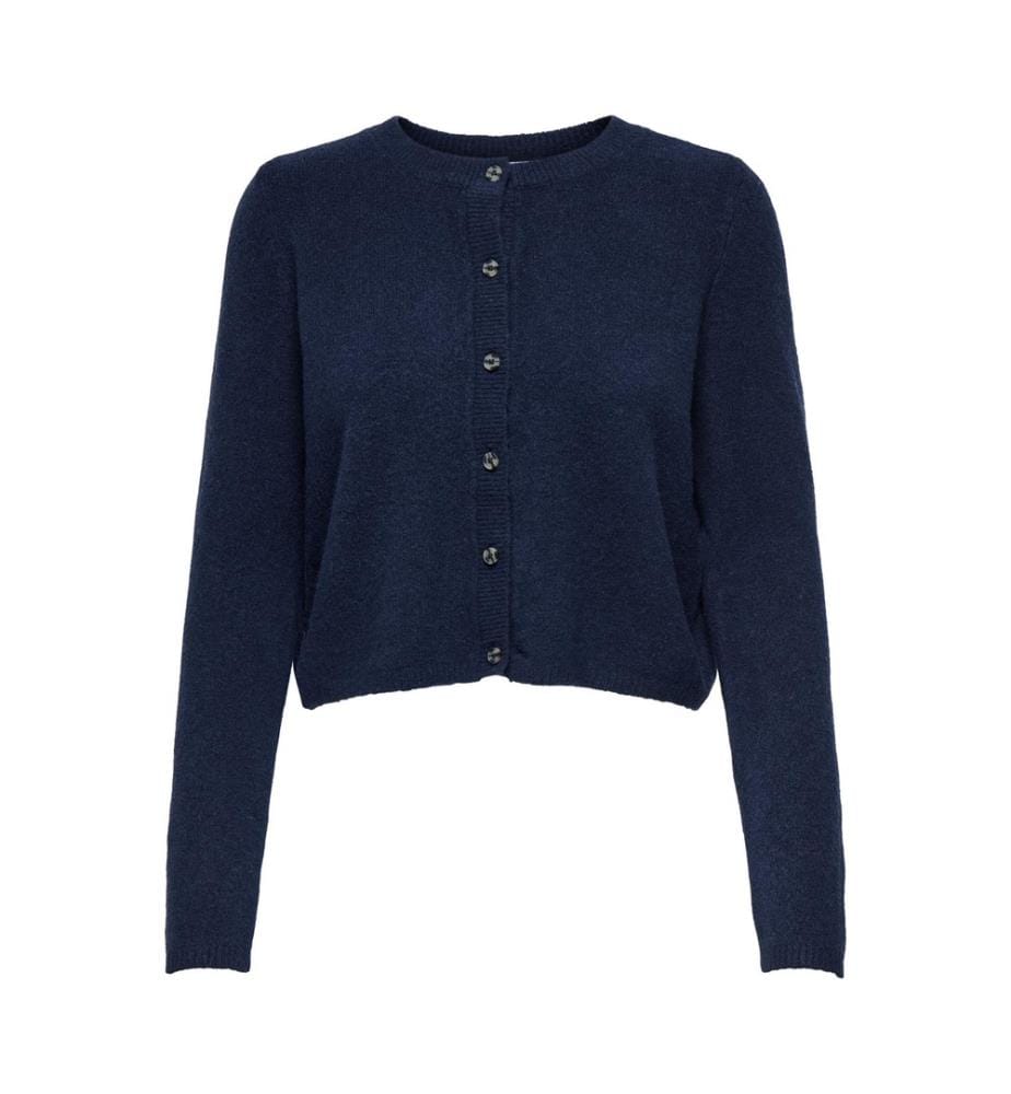 Strickjacke - Melange Nachthimmel