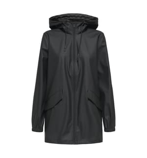 Jacke - Schwarz Rückseite des Stoffes Schwarz