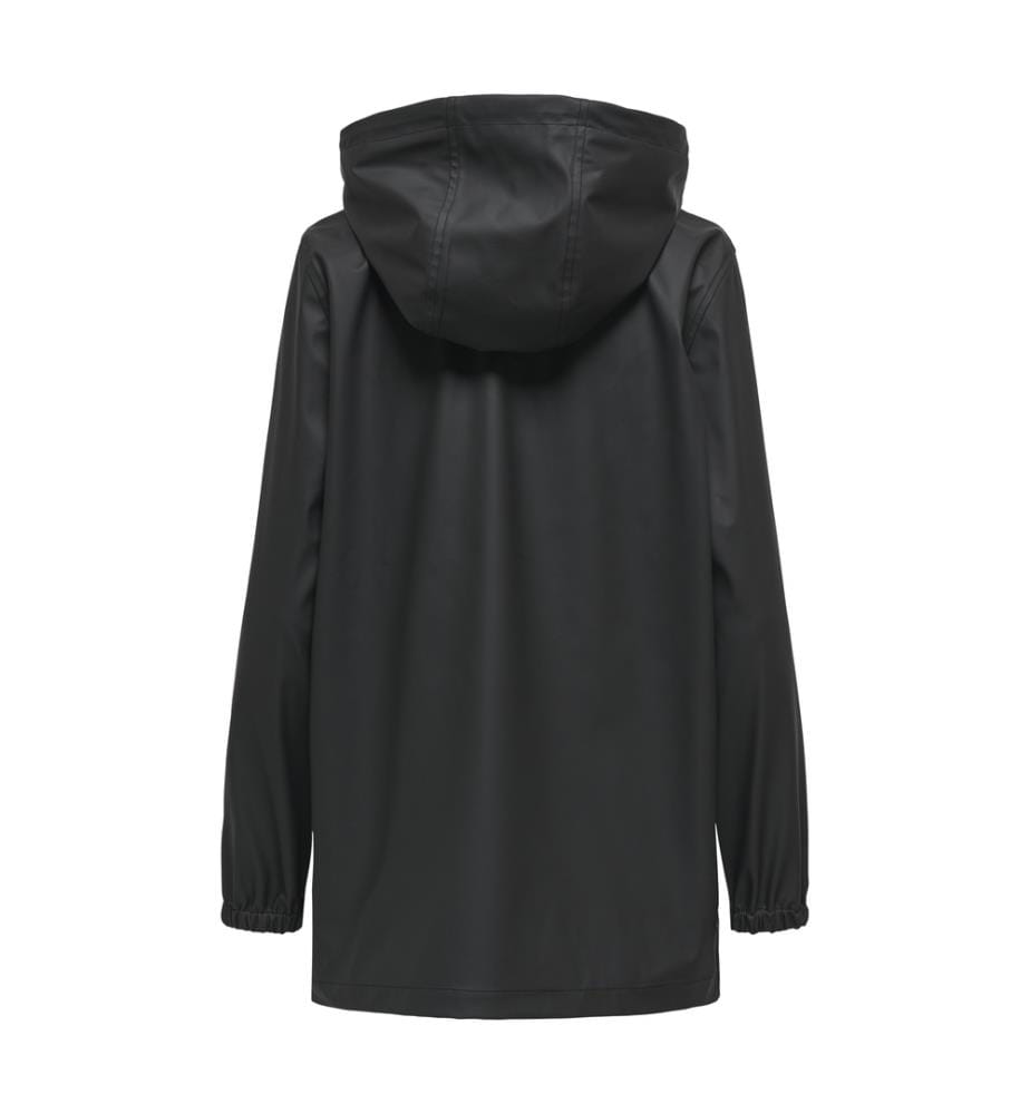 Jacke - Schwarz Rückseite des Stoffes Schwarz