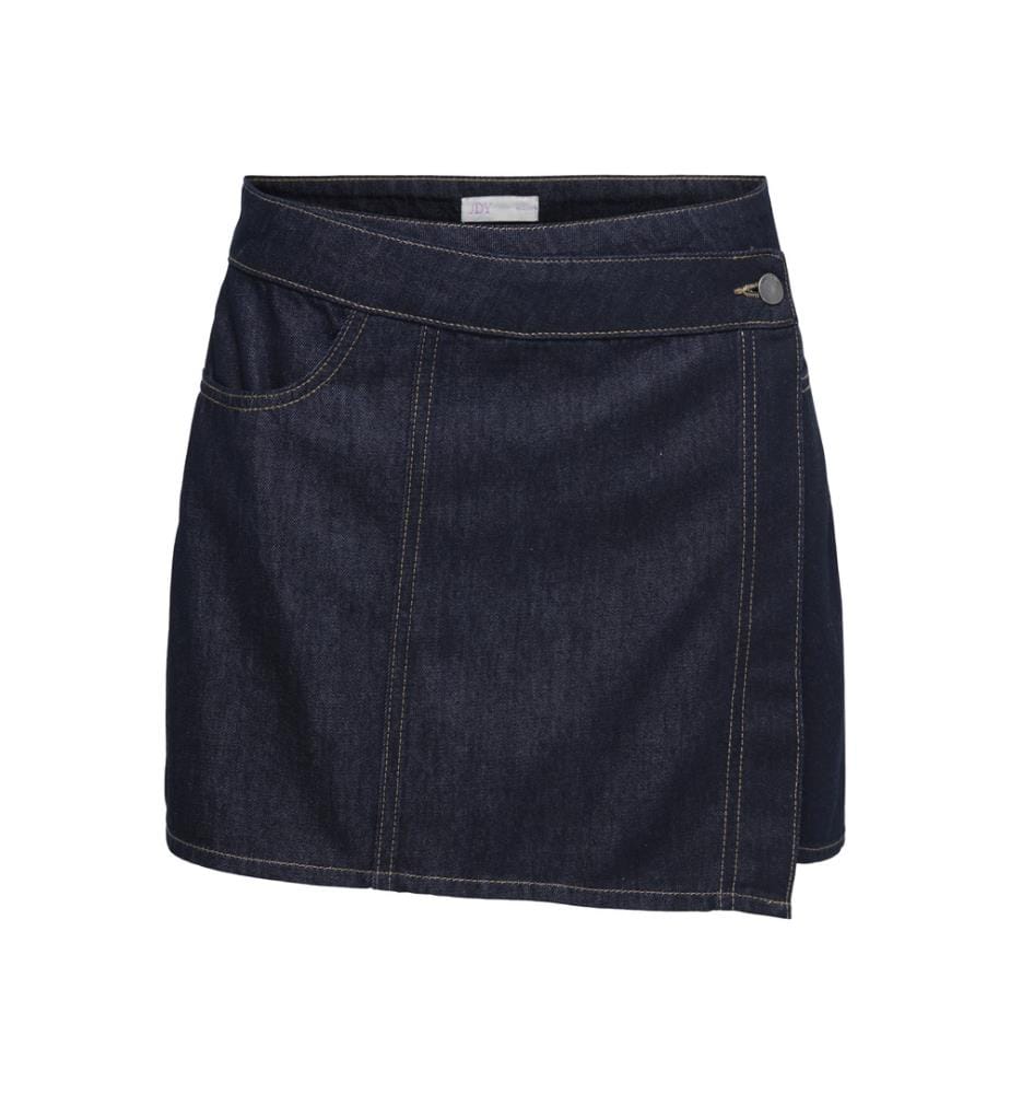 Kurzer Rock - Dunkelblauer Denim