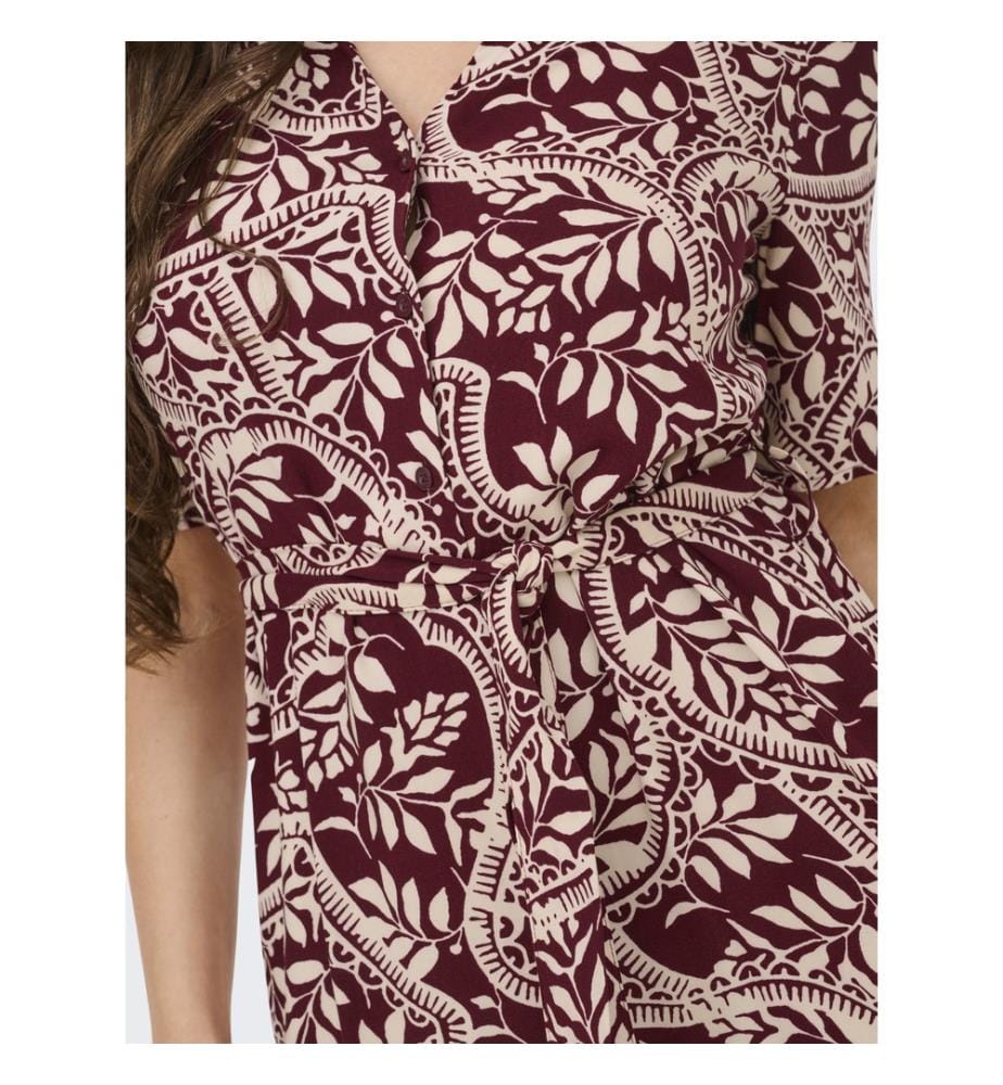 Midikleid - Windsor Wein Tapioca Aztec