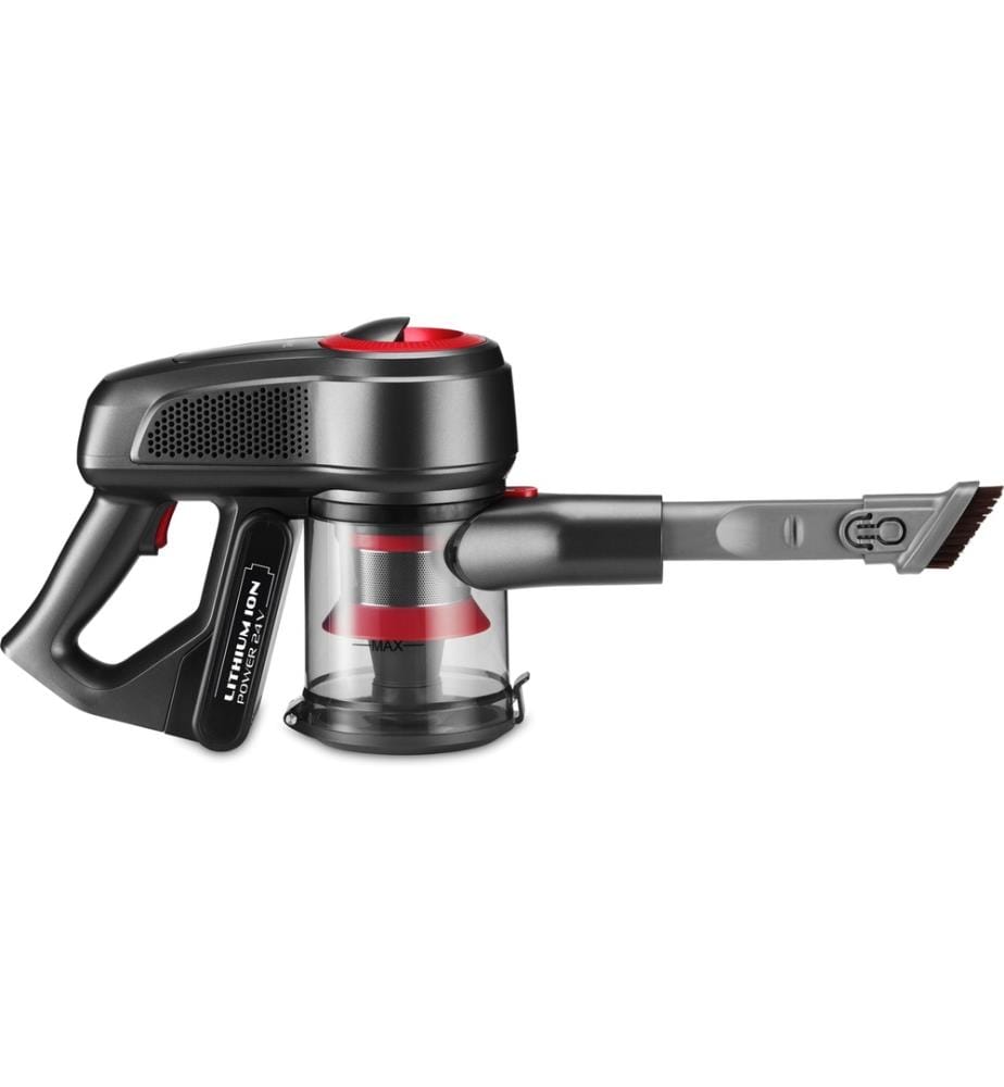 Aspirateur Balai Sans Fil Quick Clean Prof. 380 W - Noir et Argenté
