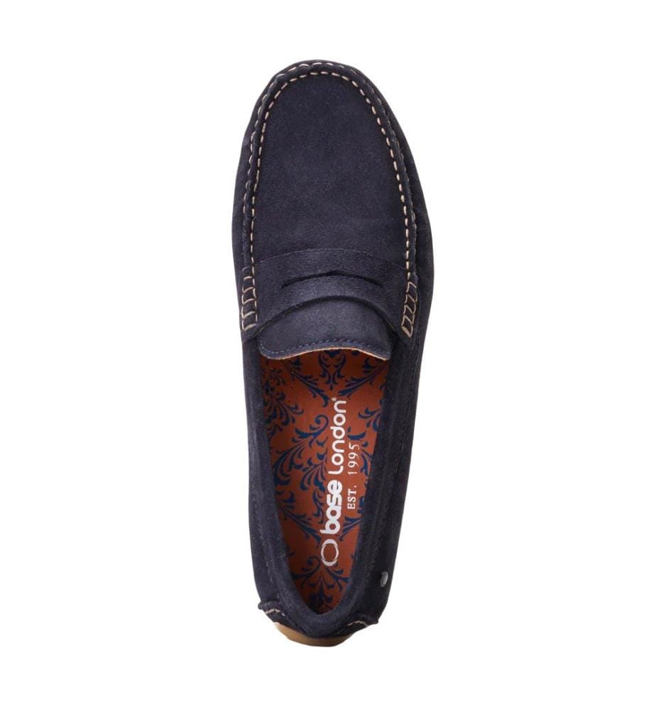 Base London - Herren Halbschuhe "Collins Driver", Wildleder