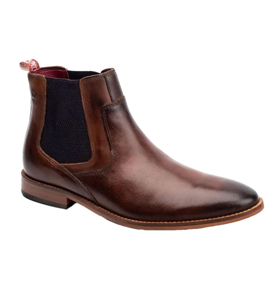 Base London - Herren Stiefeletten, Leder