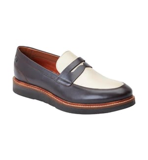 Base London - Herren Penny-Schlupfschuhe "Sid", Leder