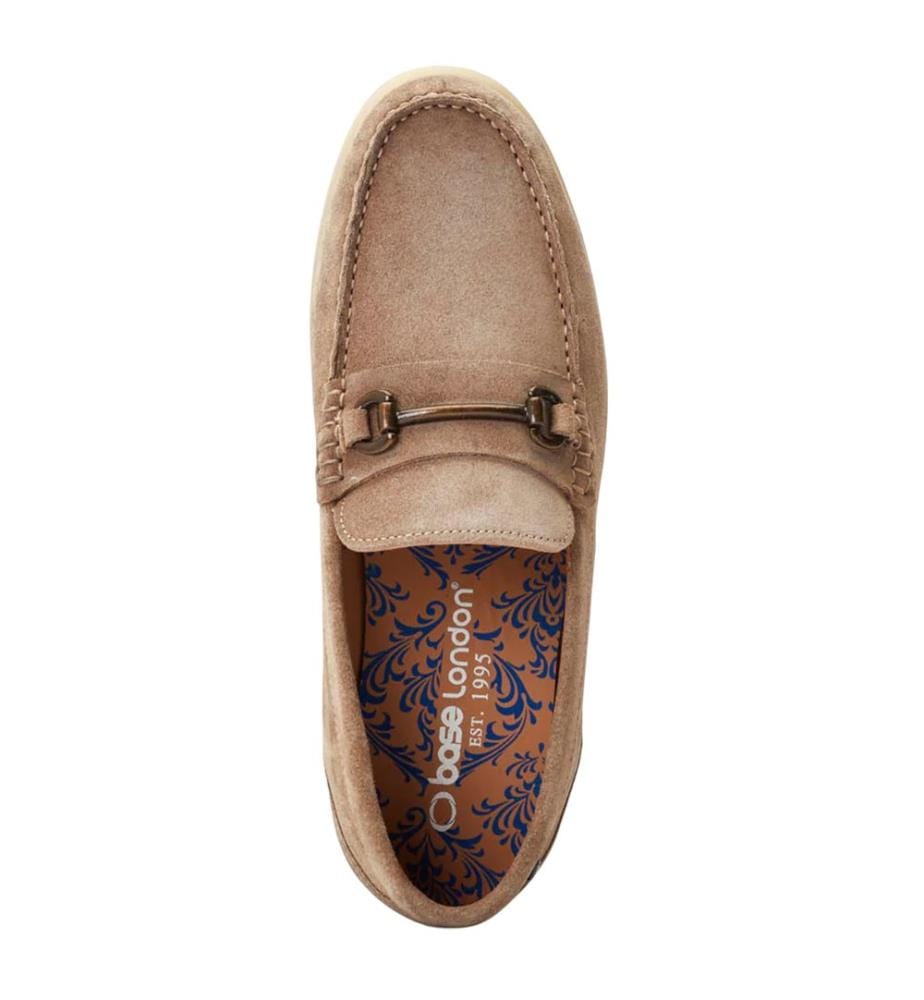 Base London - Herren Halbschuhe, Wildleder