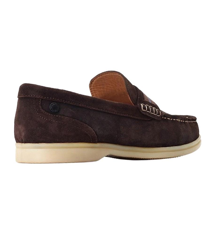 Base London - Herren Halbschuhe "Drum", Wildleder