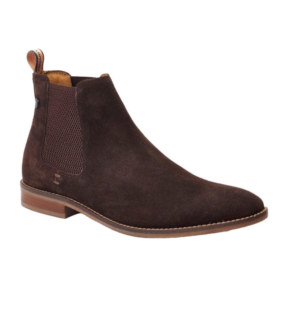 Base London - Herren Stiefeletten "Virgil", Wildleder