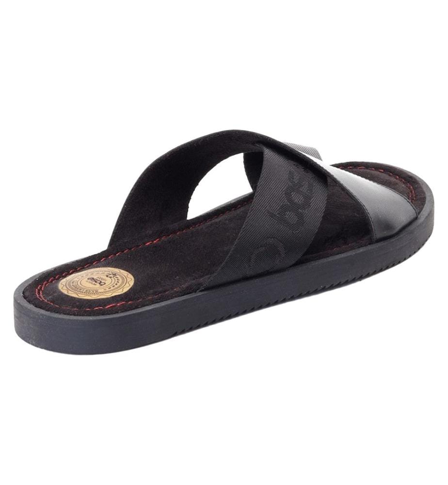 Base London - Herren Badesandale "Webb", Leder