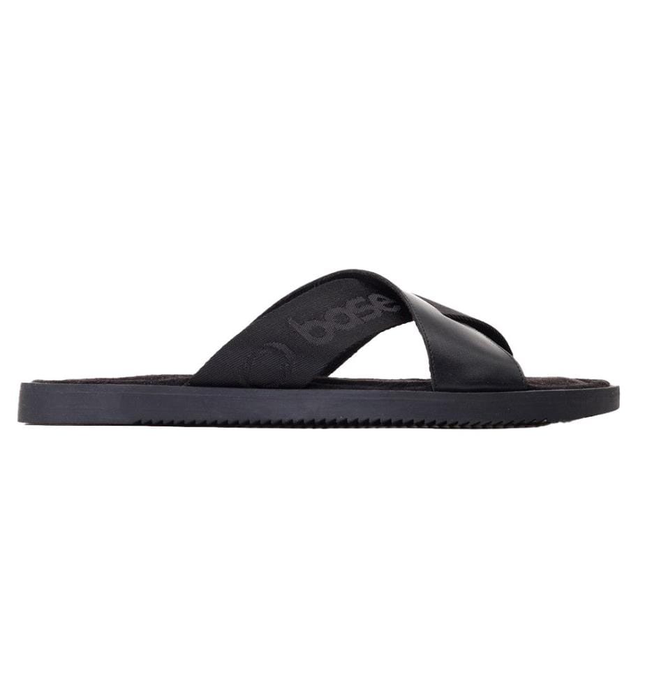 Base London - Herren Badesandale "Webb", Leder