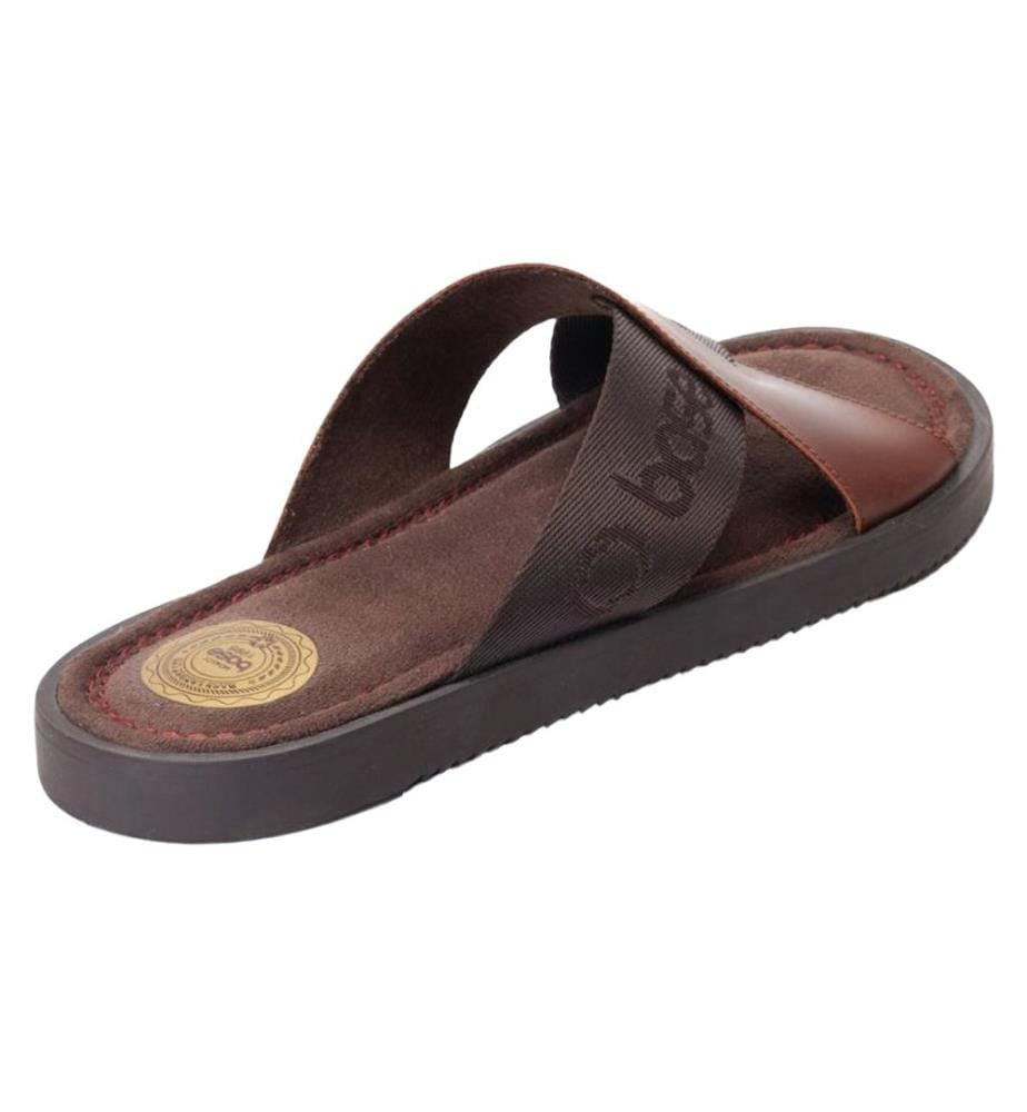 Base London - Herren Badesandale "Webb", Leder