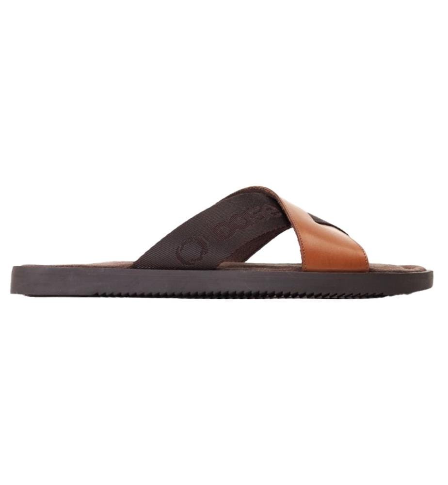Base London - Herren Badesandale "Webb", Leder