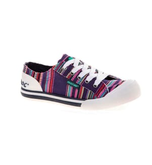 Rocket Dog Damen Jazzin Canvas Aloe Schnür-Turnschuh