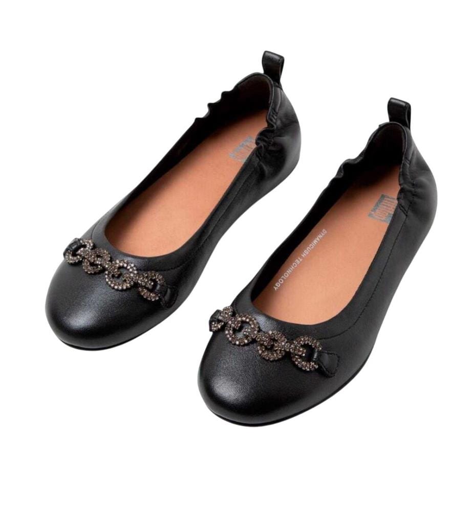 Fit Flop - "Allegro" Glitzer Ballerinas für Damen