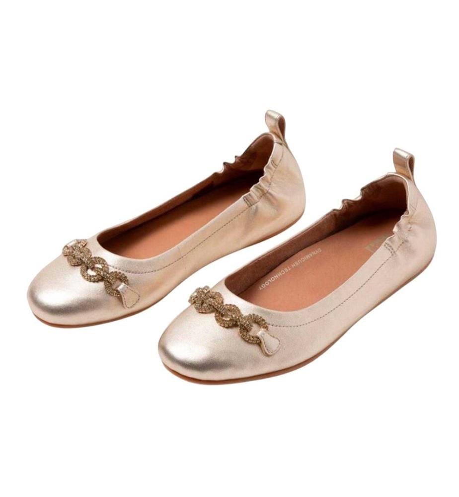 Fit Flop - "Allegro" Glitzer Ballerinas für Damen