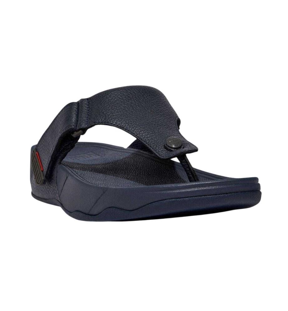 FitFlop - Sandalen für Herren, Leder, Zehentrenner, Flach
