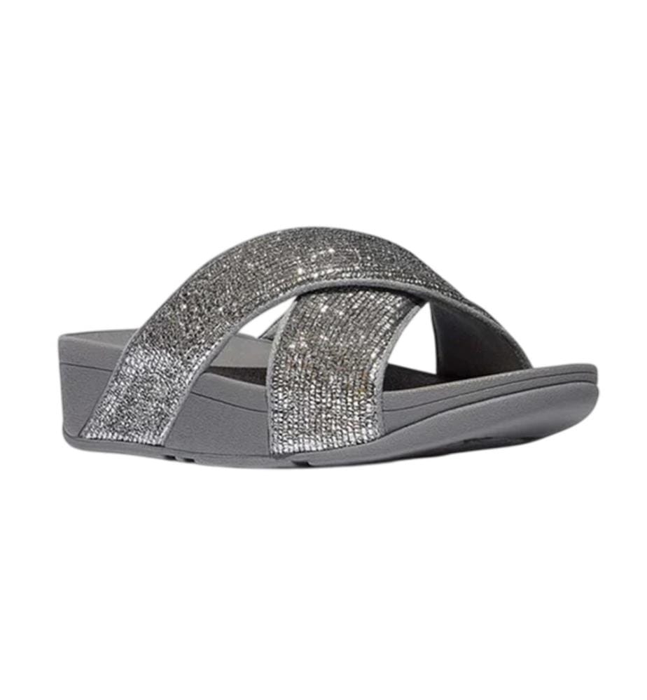 FitFlop - Gittermuster Badesandale für Damen, Glitzer