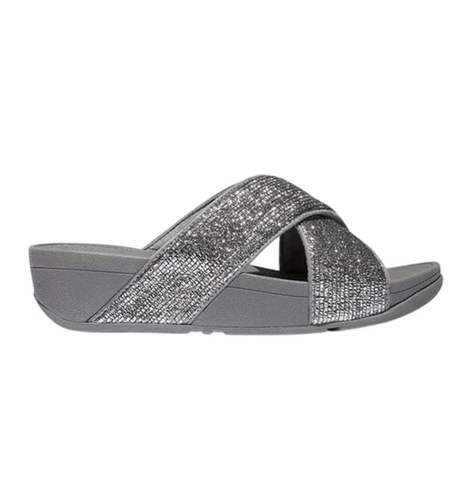 FitFlop - Gittermuster Badesandale für Damen, Glitzer
