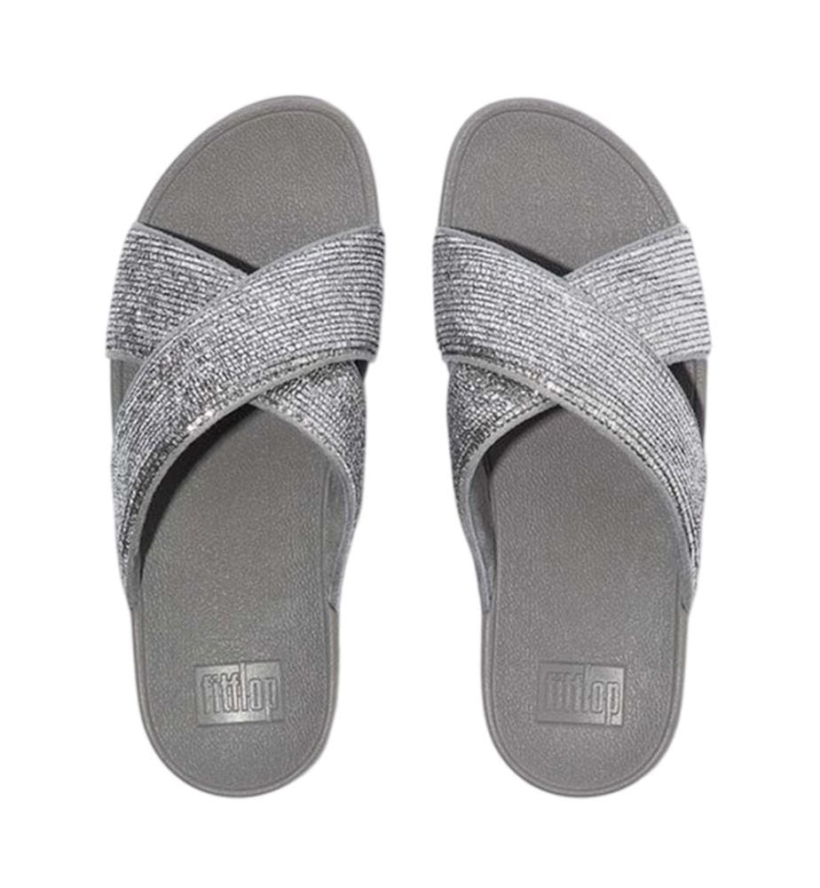 FitFlop - Gittermuster Badesandale für Damen, Glitzer