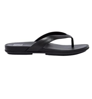 FitFlop - "Gracie" Flipflops für Damen, Leder, Flach