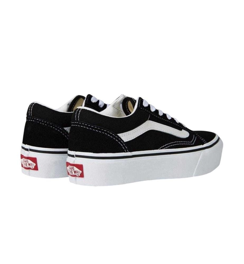 Vans Childrens/Kids Old Skool Side Stripe Platform Trainers
