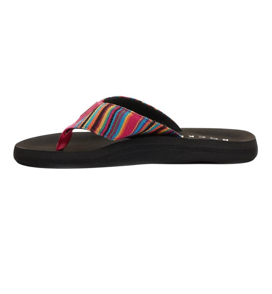 Rocket Dog - "Adios Dexter" Flipflops für Damen, Baumwolle, flach geformter Absatz