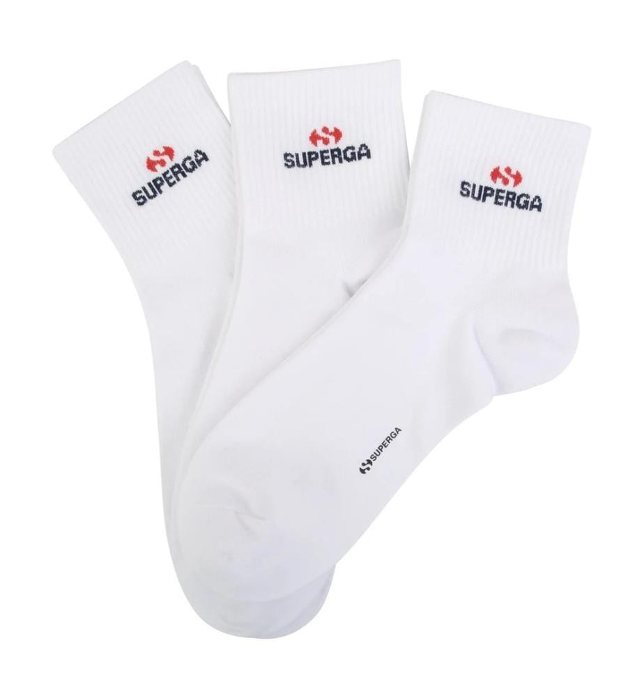 Superga - Knöchelsocken für Herren/Damen Unisex (3er-Pack)