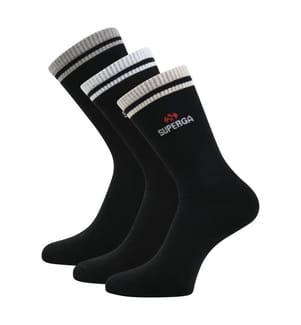 Superga - Socken für Herren/Damen Unisex (3er-Pack)