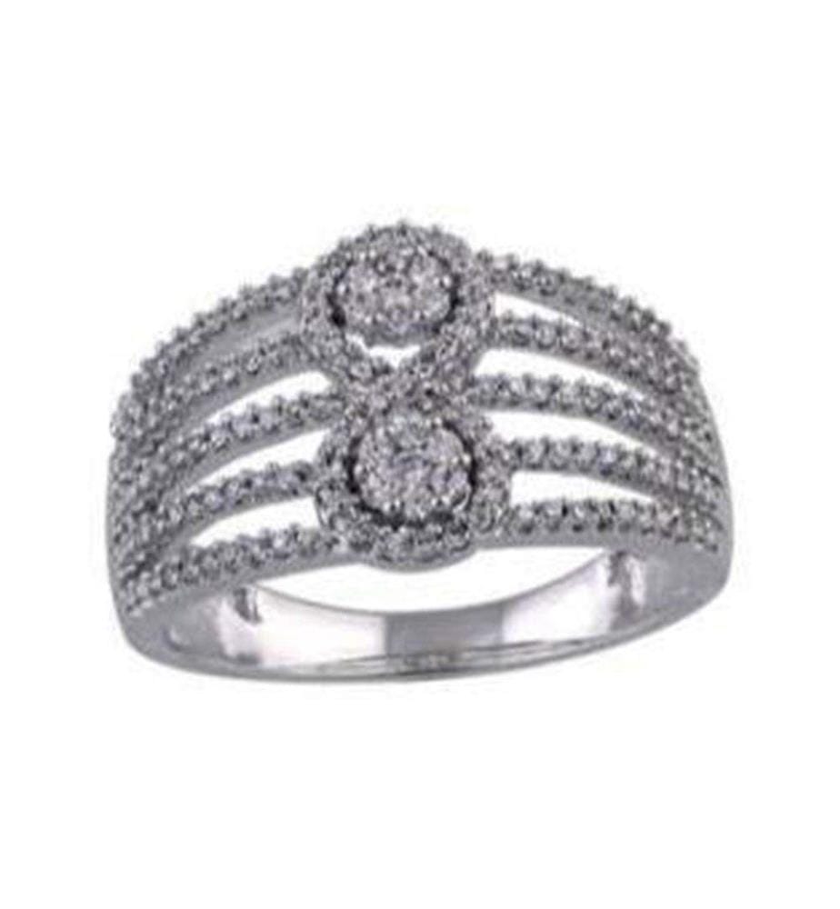 Bague Gracieuse - Or Blanc 375/1000