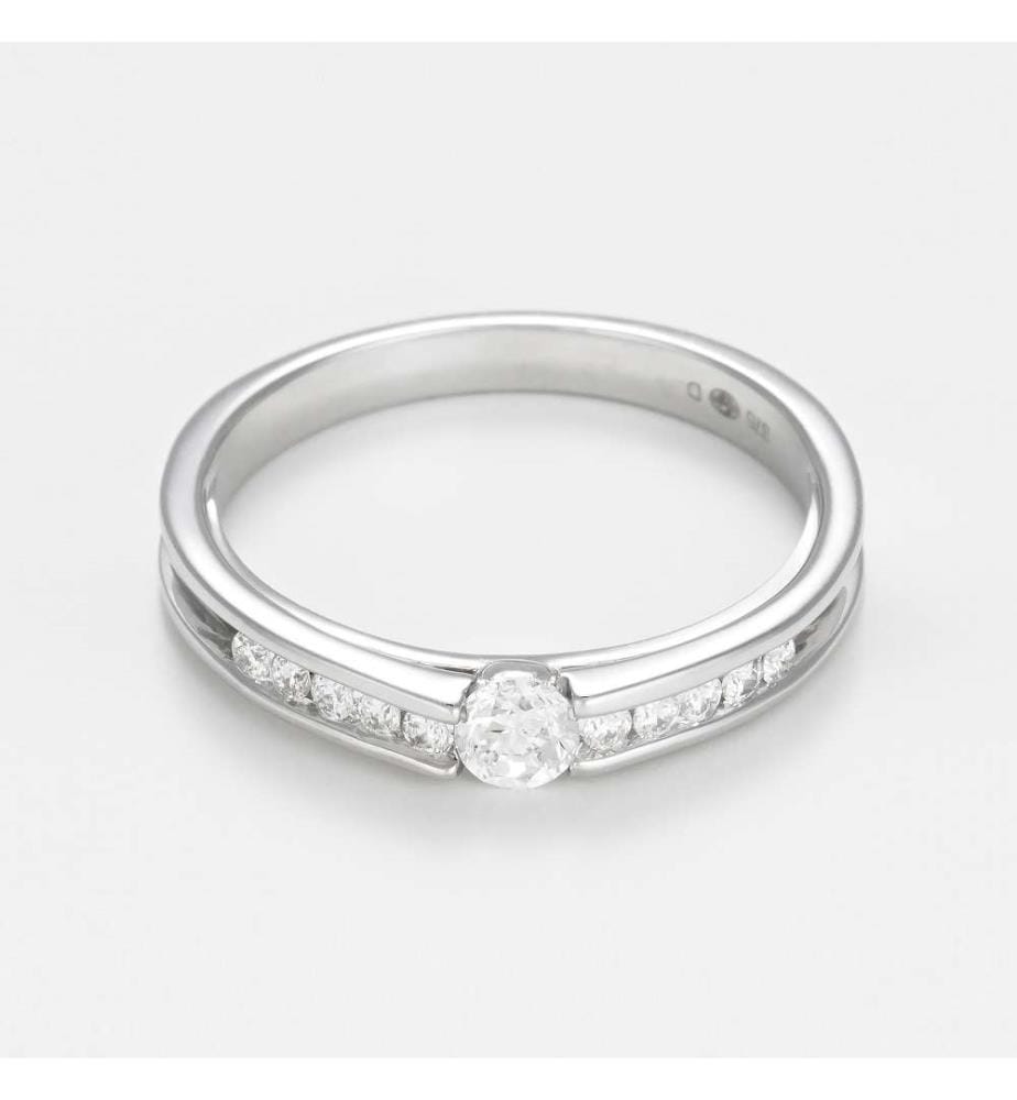 Bague Toute La Vie - Or Blanc 375/1000