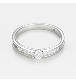 Bague Toute La Vie - Or Blanc 375/1000