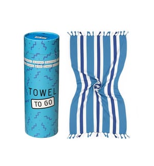 Strandtuch Coral Coast 100 x 180 cm – Blau