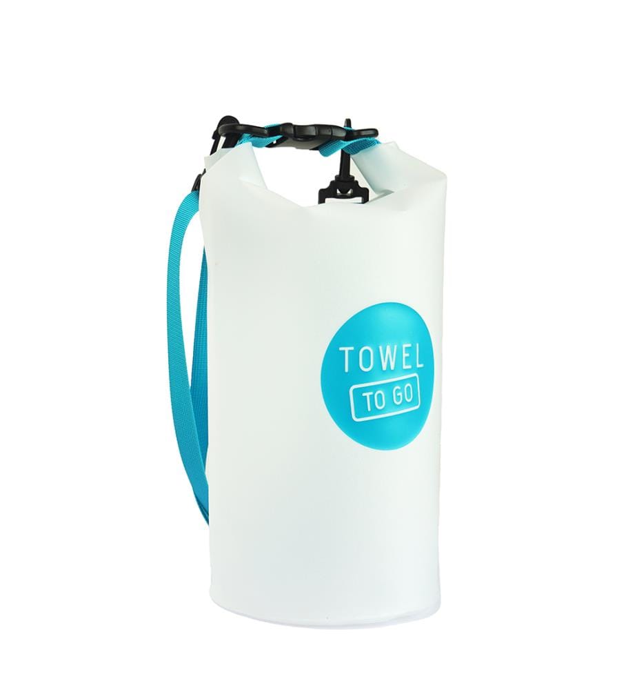 Transparent Waterproof Bag, 22 x 44 cm - Blue
