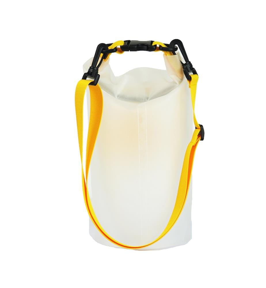 Transparent Waterproof Bag, 22 x 44 cm - Yellow