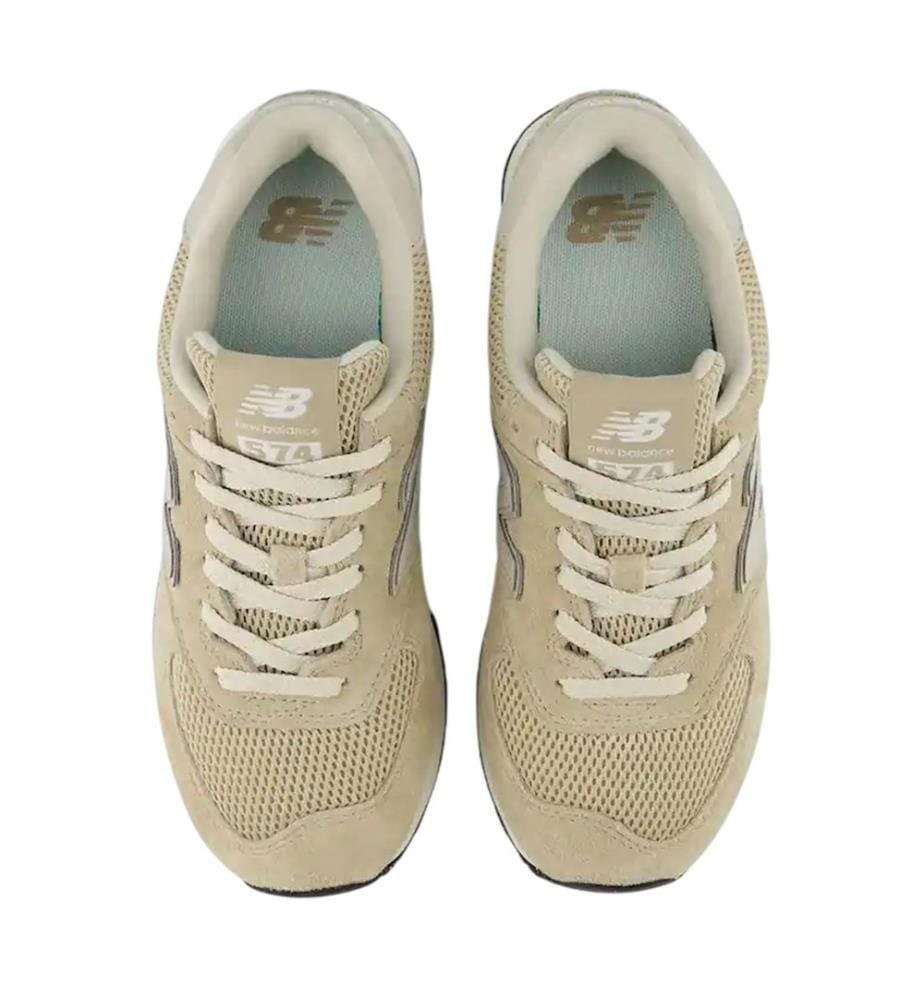 New Balance - "574" Sneaker für Damen, Wildleder, Keilabsatz